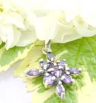 silver jewelry pendant charm wholesale to public - shopping online for purple amethyst cz stone inlaid 925 sterling silver pendant