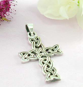 Cross pendant store shopping online sterling silver cross pendant with twist pattern 