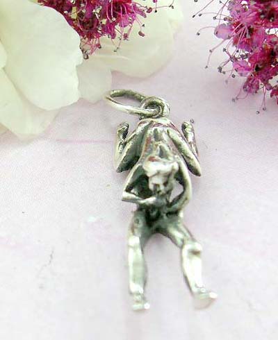 Shopping sexy jewelry online sterling silver pendant with loving couple in sex position pattern 
